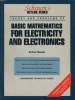 THEORY AND PROBLEMS OF BASIC MATHEMATICS FOR ELECTRICITY AND ELECTRONICS. ARTHUR BEISER