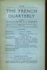 THE FRENCH QUATERLY, VOL.II, JUNE 1920, N°2. PROFESSORS G. RUDLER AND A. TERRACHER
