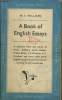A BOOK OF ENGLISH ESSAYS. W.E. WILLIAMS