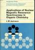 APPLICATIONS OF NUCLEAR MAGNETIC RESONNCE SPECTROSCOPY IN ORGANIC CHEZMISTRY. INTERNATIONAL SERIES OF MONOGRAPHS ON ORGANIC CHEMISTRY VOLUME 5.. L.M. ...