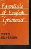 ESSENTIALS OF ENGLISH GRAMMAR. OTTO JESPERN