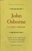 JOHN OSBORNE. WRITERS AND THEIR WORK N°213. SIMON TRUSSLER