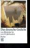 DAS DEUTSCHE GEDICHT. EDGAR HEDERER