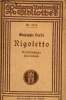 RIGOLETTO. VOLLSTÄNDIGES OPERNBUCH.. GUISEPPE VERDI