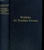 GESCHICHTE DER DEUTSCHEN LITERATUR. WILHELM SCHERER