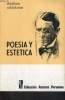 POESIA Y ESTETICA. ABRAHAM VALDELOMAR