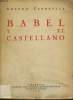 BABEL YEL CASTELLANO. ARTURO CAPDEVILA
