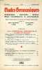 ETUDES GERMANIQUES, 10e ANNEE, N° 38, AVRIL-JUIN 1955, ALLEMAGNE, AUTRICHE, SUISSE, PAYS SCANDINAVES ET NEERLANDAIS (Sommaire: CENT CINQUANTIÈME ...