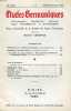 ETUDES GERMANIQUES, 13e ANNEE, N° 51, JUILLET-SEPT. 1958, ALLEMAGNE, AUTRICHE, SUISSE, PAYS SCANDINAVES ET NEERLANDAIS (Sommaire: Reflexions sur la « ...