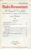 ETUDES GERMANIQUES, 14e ANNEE, N&deg; 55, JUILLET-SEPT. 1959, ALLEMAGNE, AUTRICHE, SUISSE, PAYS SCANDINAVES ET NEERLANDAIS (Sommaire: L’autobiographie ...