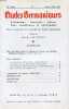 ETUDES GERMANIQUES, 16e ANNEE, N&deg; 61, JAN.-MARS 1961, ALLEMAGNE, AUTRICHE, SUISSE, PAYS SCANDINAVES ET NEERLANDAIS (Sommaire: Briefe von Sophie ...