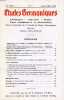 ETUDES GERMANIQUES, 24e ANNEE, N&deg; 93, JAN.-MARS 1969, ALLEMAGNE, AUTRICHE, SUISSE, PAYS SCANDINAVES ET NEERLANDAIS (Sommaire: &laquo; Stopfkuchen &raquo; de W. ...