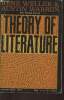 Theory of Literature Tome III. Wellk Ren&eacute;, Warren Austin
