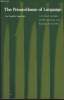 The Prison-House of Language- A critical account of Structuralism and Russian Formalism.. Jameson Fredric