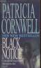 Black notice. Cornwell Patricia