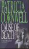 Cause of death. Cornwell Patricia