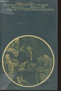 The poems of Alexander Pope- a one-volume edition of the Twickenham text with selected annotations