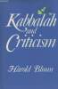 Kabbalah and Criticism. Bloom Harold
