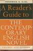 A reader's guide to the Contemporary English Novel. Karl Frederick R.