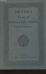 An essay of dramatic poesy