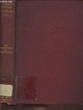 The chronicles of Barsetshire Vol 1: Framley parsonage. Trollope Anthony