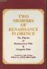 Two memoirs of Renaissance Florence- The diaries of Buonaccorso Pitti and Gregorio Dati. Brucker Gene, Pitti Buonaccorso, Dati Gregorio