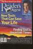 Reader's digest April 2002-Sommaire: The next threat from radical Islam- Face to face with Celine Dion- He's the Word Sleuth- The best used cars ever- ...