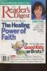 Reader's digest May 2001-Sommaire: Saving Ryan- Salli Field: out of character- Playing with the puzzle people- Letter to Olivia- The race of the ...