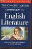 The concise Oxford companion to English literature (special edition for the good book guide 1993). Drabble Margaret, Stringer Jenny