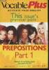 Vocable plus n°297, june 12, 1997-Sommaire: Prepositions of time- prepositions of place and movement- expressions beginning with prepositions- verbs ...