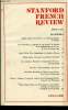 Stanford French Review, n&deg;VIII, 1, Spring 1984 : Introduction : Les m&eacute;tamorphoses du Filioque, par Brigitte Cazelles - From Doppelg&auml;ngers to Doubles ...
