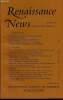 Renaissance News, volume XVI, number 1 à 4, spring, summer, autumn and winter 1963 : Henry FitzRoy and Henry VIII's Scruple of Conscience, par J. ...