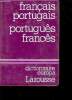 Français-portugais, Português-francês. Dictionnaire europa. Larousse