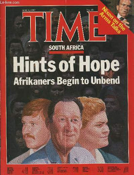 Time Vol 129 n°18- May 4, 1987-Sommaire: South Africa: hints of hope, Afrikaners begin to unbend- Days of death- Nixon on the arms talks- No more ...