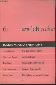 New left Review n°61- May-June 1970-Sommaire: Enoch Powell: the new right par Tom Nain- Immigrant labour par André Gorz- Women's liberation par Branka Magas- the Naxalites par Gautam Appa- The question of Stalin par Lucio Colletti- Vortex in India- etc.