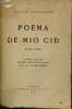 "Poema de Mio Cid (Collection ""Clasicos Castellanos""). 3e edicion". Cid Mio