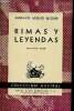 "Rimas y leyendas (Collection ""Austral"", n°3). 14e edicion". Adolfo Becquer Gustavo