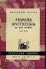 "Primera antologia de sus versos (Collection ""Austral"", n°219). 4e edicion + envoi d'auteur". Diego Gerardo