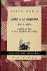 "Canto a la Argentina - Oda a mitre - Canto epico a las glorias de Chile (Collection ""Austral"", n°871)". Dario Ruben