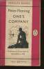 One's company- A journey to China in 1933. Fleming Peter