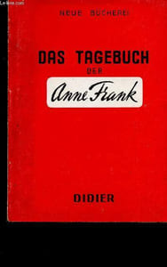 "Das tagebuch der Anne Frank (Collection ""Neue Bücherei"", n°1) + un lexique"