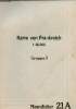 Karte von Frankreich. Lot de 4 cartes. 1 : 80 000. Gruppe I : 21 A &agrave; 21 D. Non Renseign&eacute;