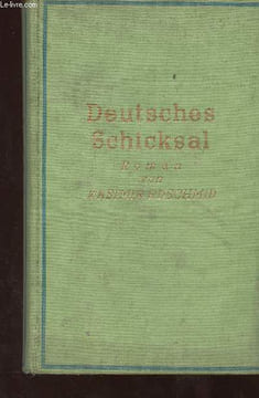 Deutsches Schicksal. Edschmid Kasimir