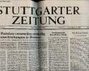 Stuttgarter Zeitung n°107, 8 mai 1980 : Bonner Parteien verurteilen einhellig die Ausschreitungen in Bremen - Breschnjew betont Bedeutung der ...