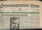Schwarzwälder Bote n°98, 26/27 April 1980 : US-Militäraktion im Iran gescheitert - Carters böse Schlappe, von Werner Neumann - Verbündete reagiren ...