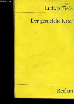 "Der gestiefelte Kater (Collection ""Universal-Bibliothek""; n°8916)". Tieck Ludwig