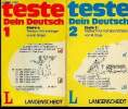 Test dein Deutsch : Stufe 1 + 2. Stufe 1 : Testbuch für Anfänger. Stufe 2 : Testbuch für Fortgeschrittene. Zingel M.