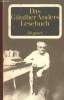 Das Günther Anders Lesebuch. Lassahn Bernhard