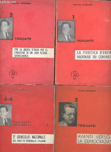 "Lot de 5 volumes de la collection ""Politica Comunista"" : Vol. 1, 2, 3, 5-6, 8"
