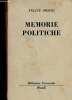 "Memorie Politiche (Collection ""Biblioteca Universale"")". Orsini Felice